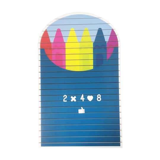 Class Rules! 15" Crayon Letter Board by B2C™